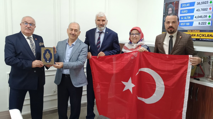 DSİ 4. BÖLGE MAKİNE İMALAT ŞUBE MÜDÜRÜ SN. ADNAN SABIRLIYI ZİYARET ETTİK.