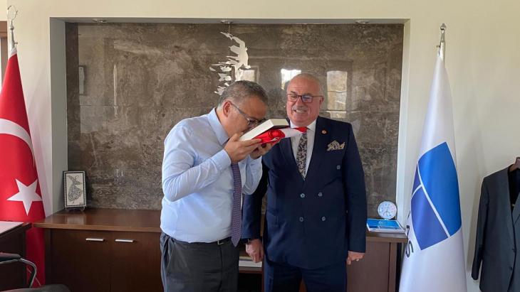 KONYA TEİAŞ 9. BÖLGE MÜDÜRÜ SN GALİP HOŞAVCI BEYİ ZİYARET ETTİK.